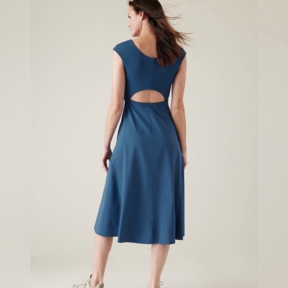 Blue Athleta Ryder Dress - Picture 2 of 4